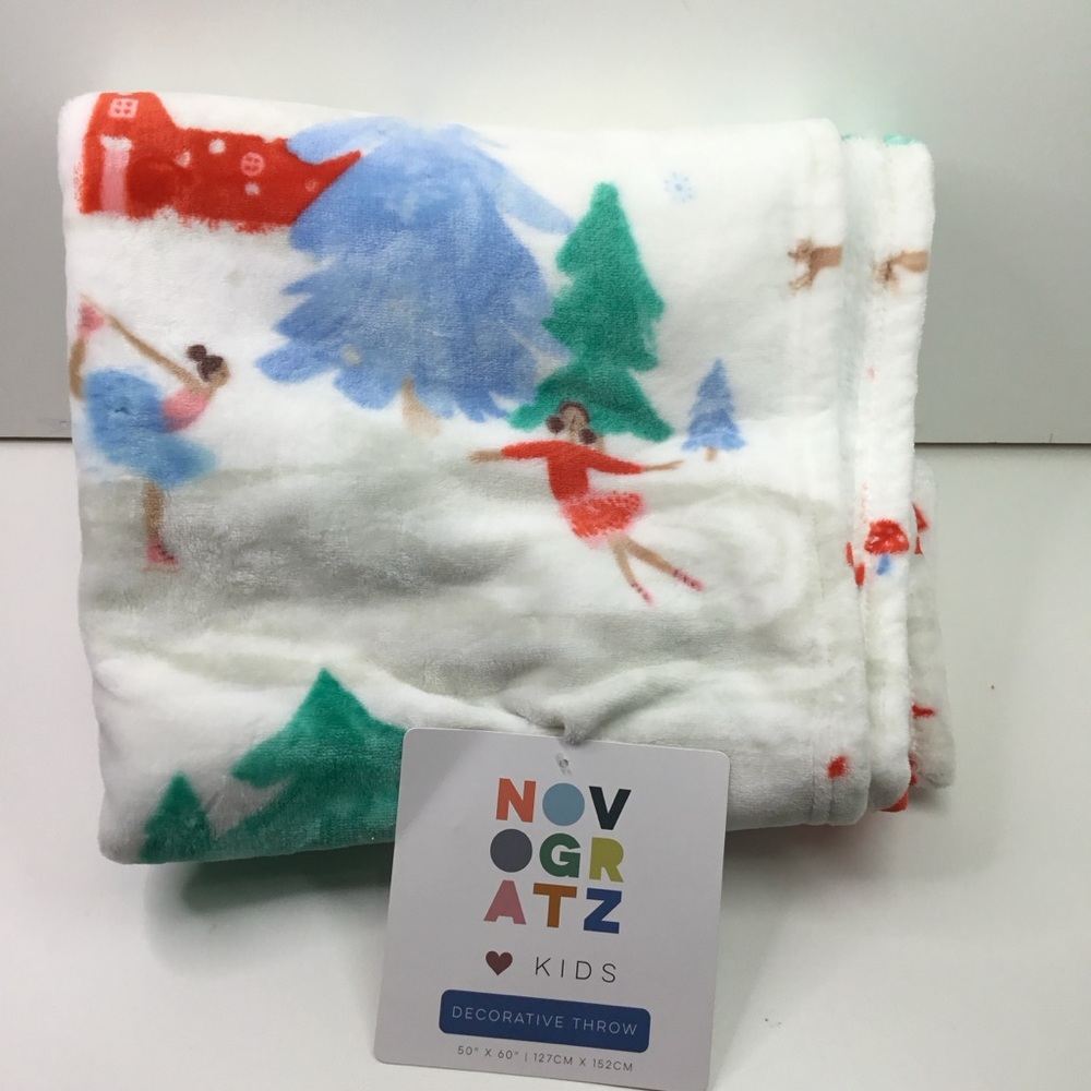 Novogratz Kids Decorative Throw Blanket